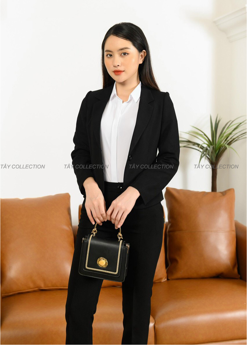 ÁO VEST CÔNG SỞ NỮ 2 LỚP CAO CẤP
