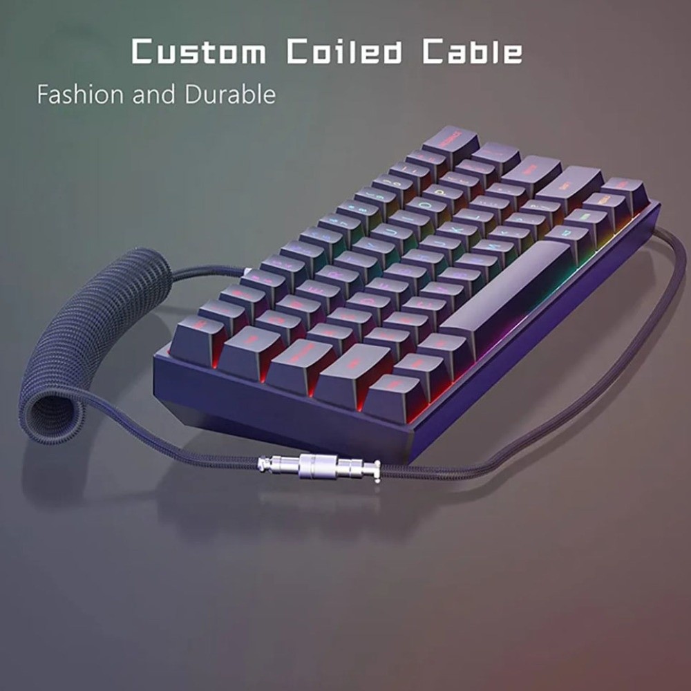 Keyboard Accessories Port a Mechanical Keyboard Coiled Cable a To Type ...