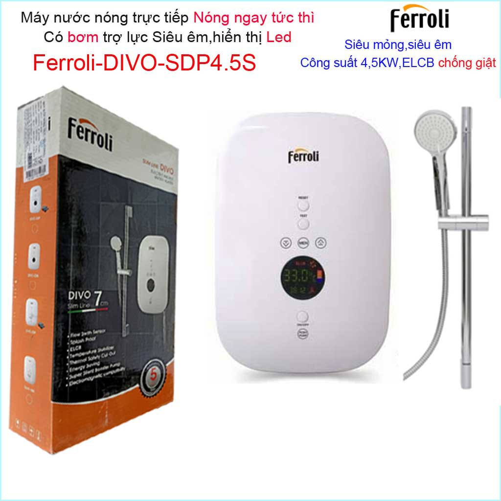 Bình Nước Nóng Trực Tiếp Ferroli DIVO