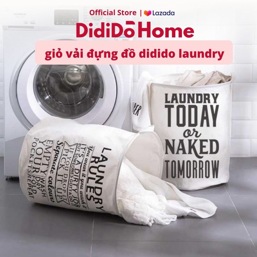 Giỏ Vải Didido Laundry 40X50