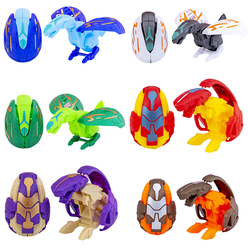 🔥🔥🔥Sarawake 1Pc Dinosaur Eggs Transforming Toy Simulation Deformation Dinosaur Transform Twisting Children Educational Toys Kids Gift