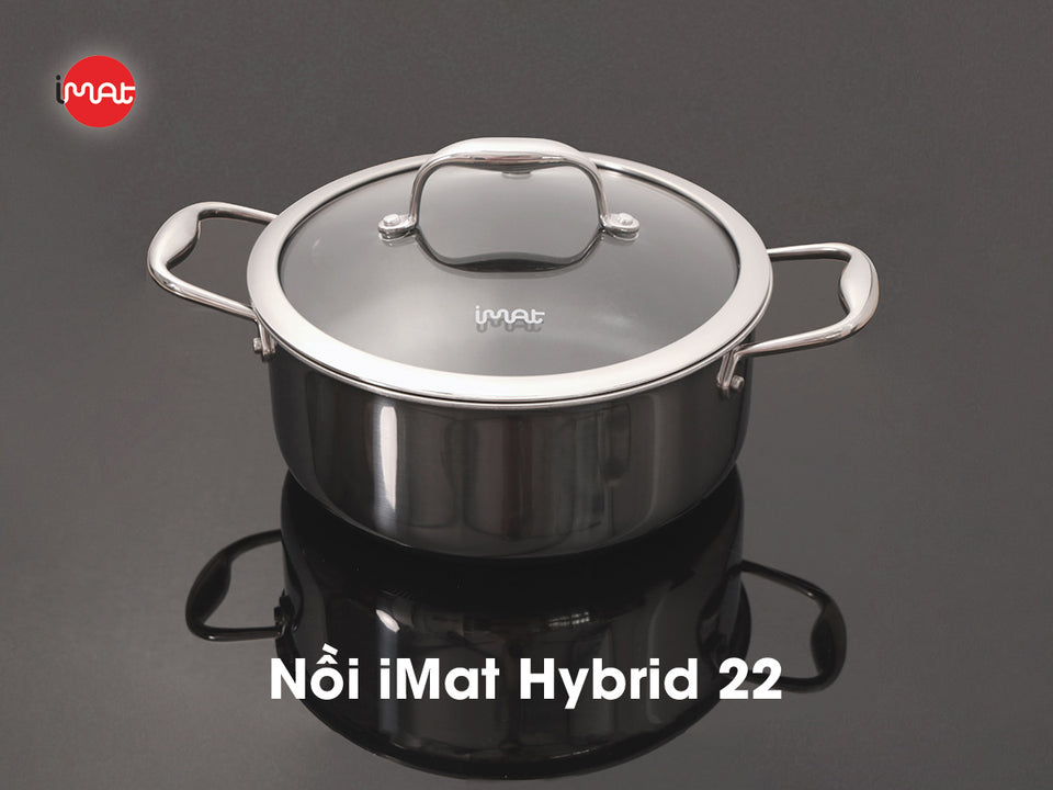 Nồi inox chống dính iMat Blackcube