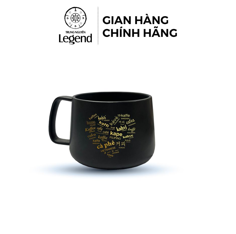 Trung Nguyen Legend - Legend Vip Black Ceramic Cup - 350ml
