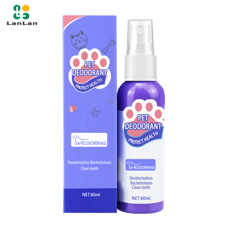 60ml Pet Dog Teeth Clean Deodorant Safe Digestible Formula Oral Cleaning Spray Pet Supplies For Dogs Cats