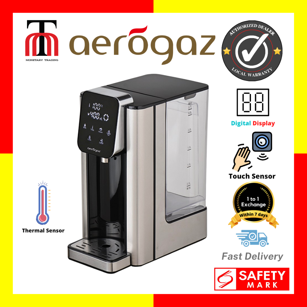 Aerogaz 2.7L Instant Boiling Water Dispenser (AZ288IB) Lazada Singapore