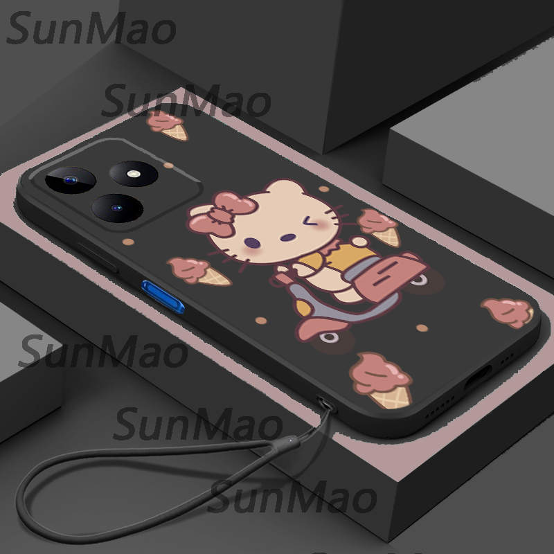 Casing Realme Note 50 phone case Camera Full Package Square protective cover CH2