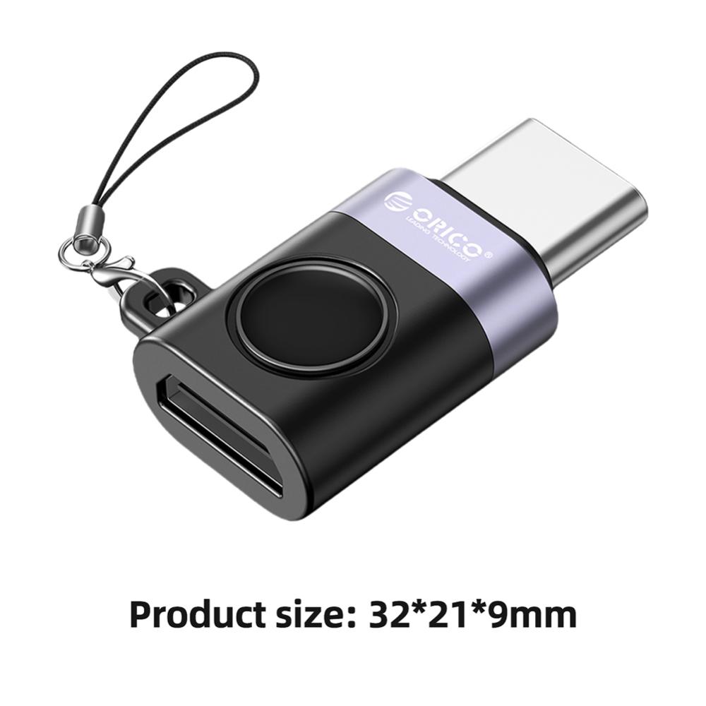 USB-C Data Transfer Converter OTG Transfer Speed 480Mbps Type-C To USB Adapter 22.5W Fast Charging USB C Adapter Connector Aluminum Alloy