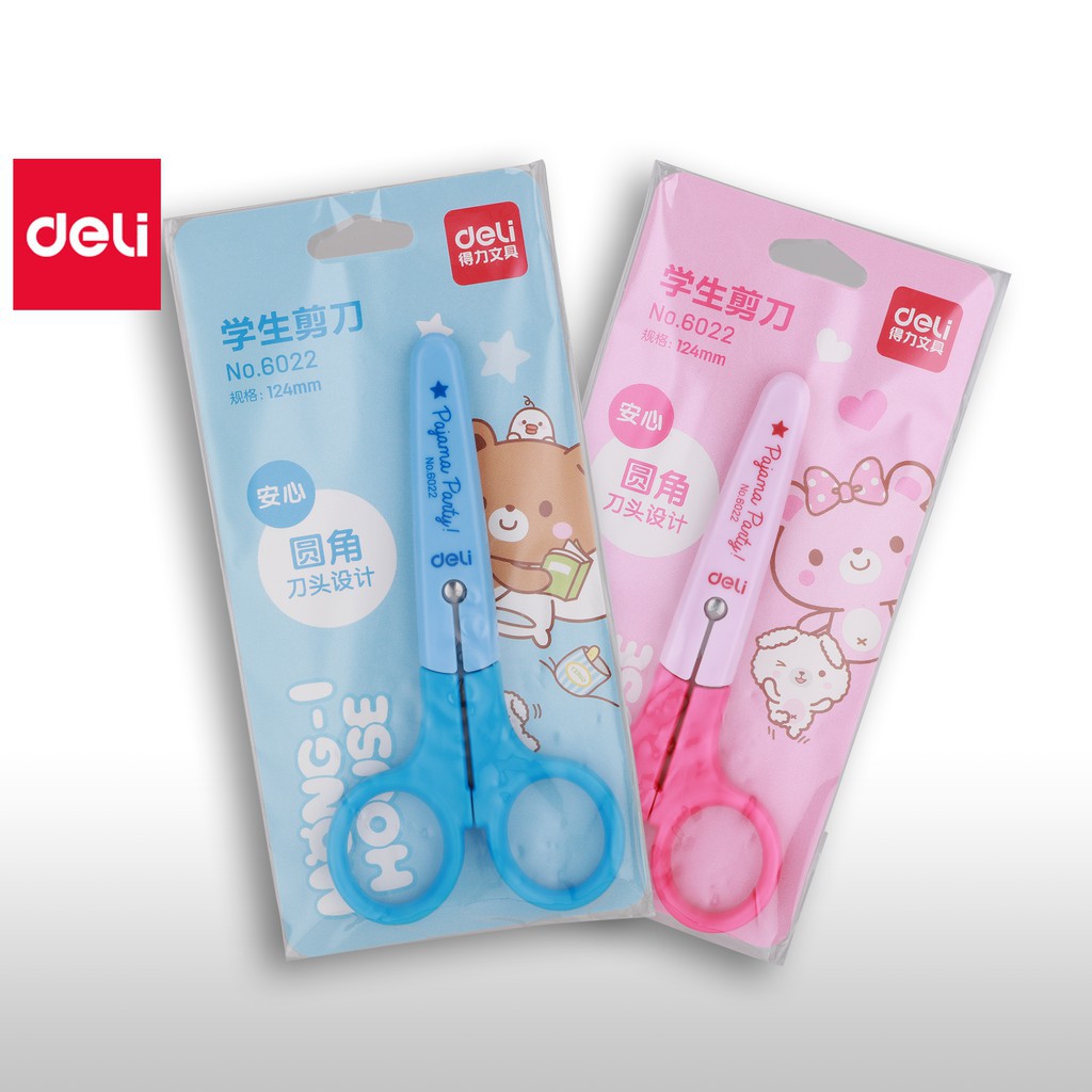 Kéo học sinh nhỏ 121mm Deli 6022