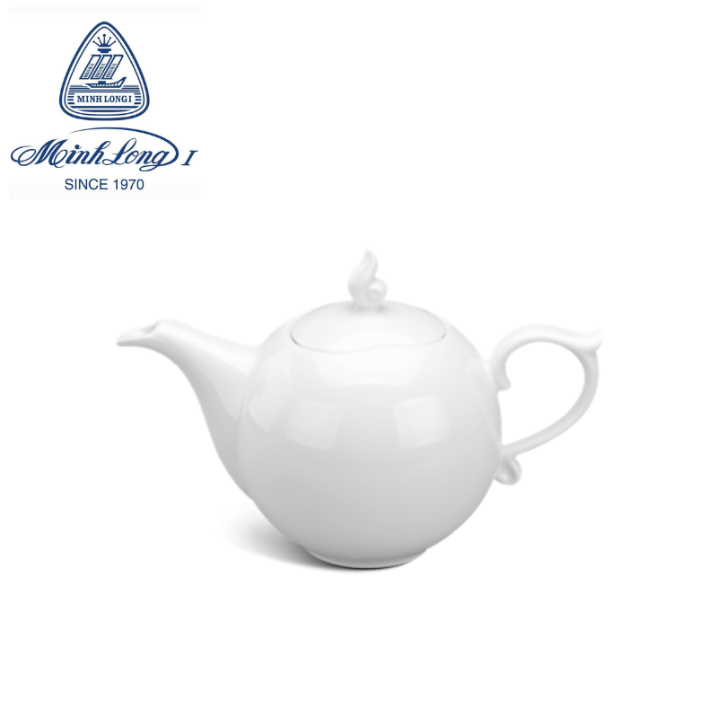 [HCM]Bình trà 0.7 L - Mẫu Đơn IFP - Trắng Ngà