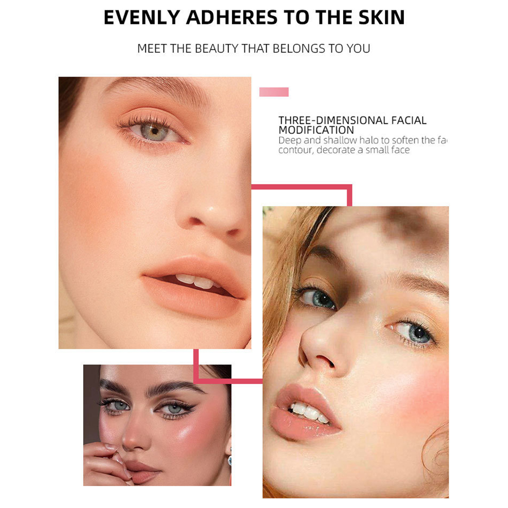 Yuanyan Matte Liquid Blush Natural Brighten Liquid Cheek Long Lasting Face Makeup Blush Make-up For Women's Cosmetics Products Makeup. 