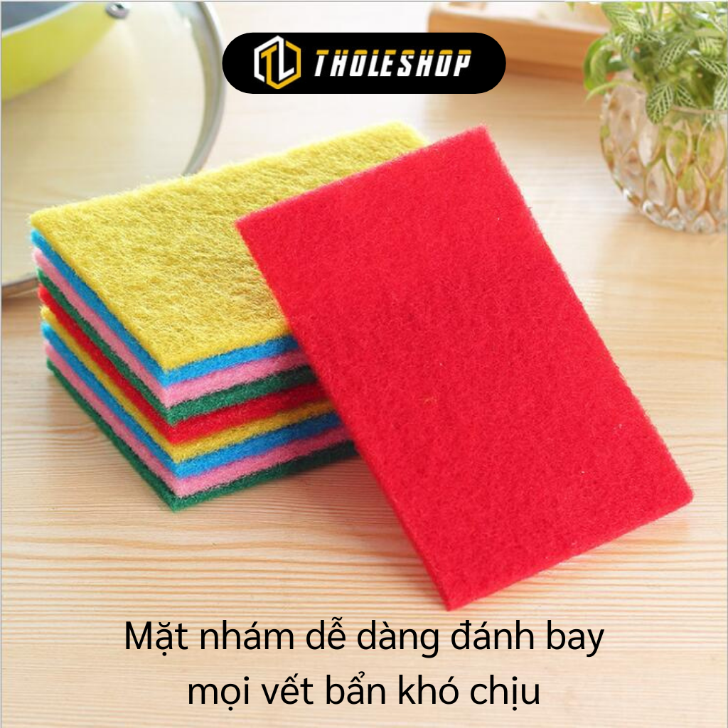 Combo 10 miếng bọt biển rửa chén - Cước rửa chén siêu sạch - Miếng cọ chén đĩa, chà nồi