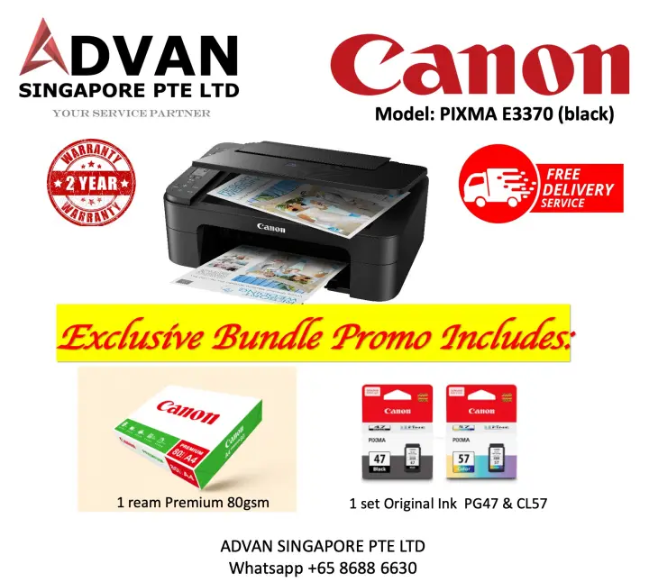 canon pixma e3370 price