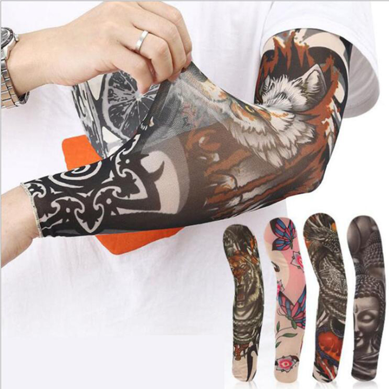 Yuanyan%20Fashion%20New%20Men%20Flower%20Arm%20Tattoo%20Sleeves%20Seamless%20Outdoor%20Sunscreen%20Arm%20Sleeves%20Sun%20Uv%20Protection%20Arm%20Warmers%20for%20Women%20-%20Image%207