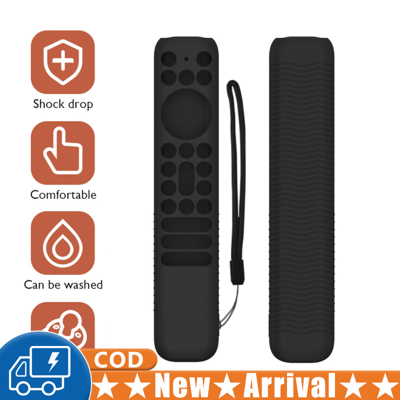 Silicone Remote Protective Case Replacement Controller Sleeve With Lanyards Compatible For TCL RC902V FMR1 Remote Controls
