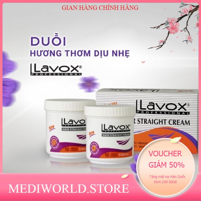 Thuốc Duỗi lavox Hương Thơm Nhẹ 500ml*2