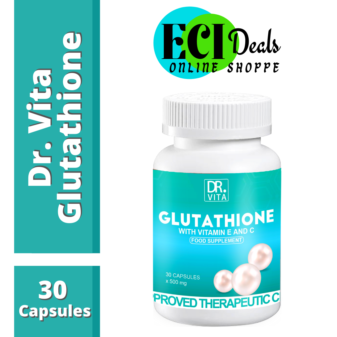 Original Dr. Vita Glutathione with Vitamin E and Vitamin C for Skin