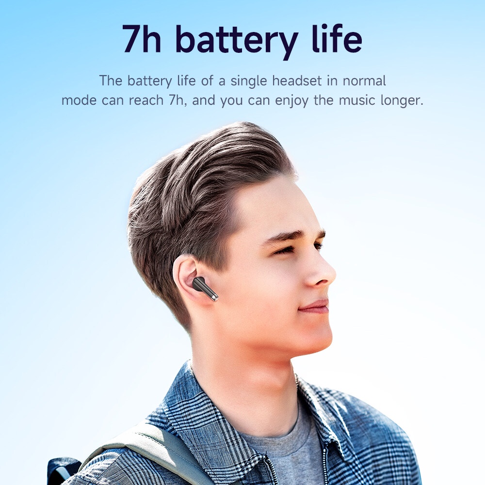 Hoco EQ2 TWS Wireless Earphones Bluetooth 5.3 Earbuds In-ear Headset Built-In Microphone Touch Control Super Bass Earphone. 