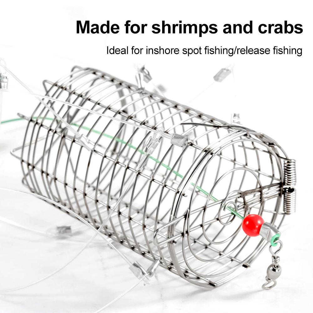 Virwir Handcrafted Crab Snare for Fishing Pole Highly Durable Crab
