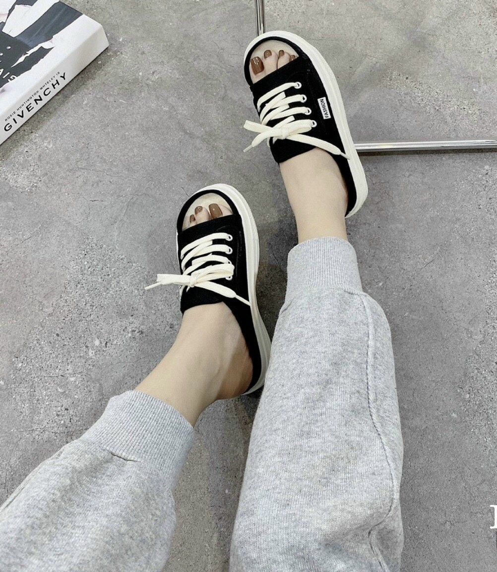 dép sục thể thao buộc dây đế nhẹ hot 2022