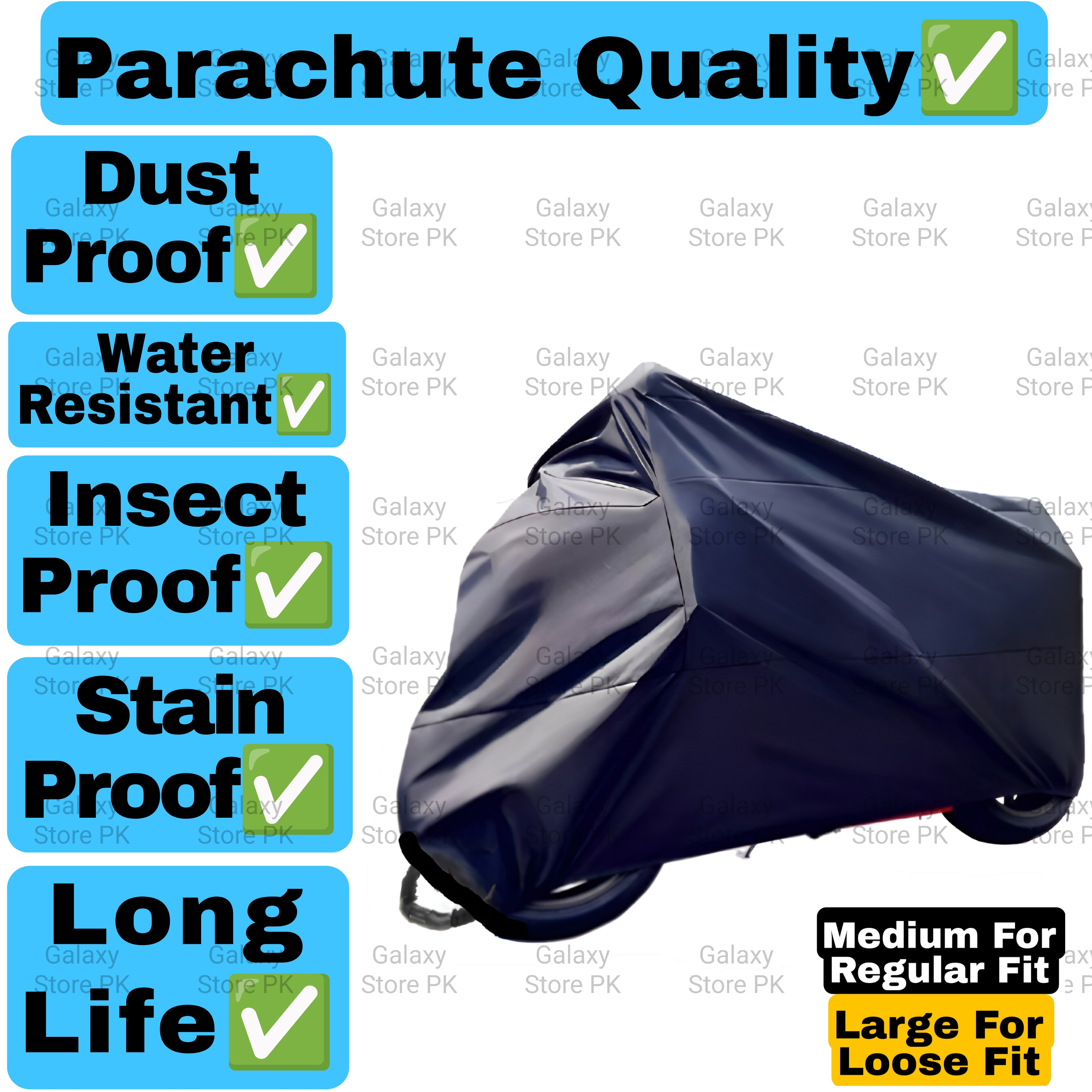 Honda Pridor Bike Top Cover Keep SAFE & CLEAN - 100% Water Dust Proof ANTI SCRATCH Bike Cover Long Life QUALITY Motorcycle Cover