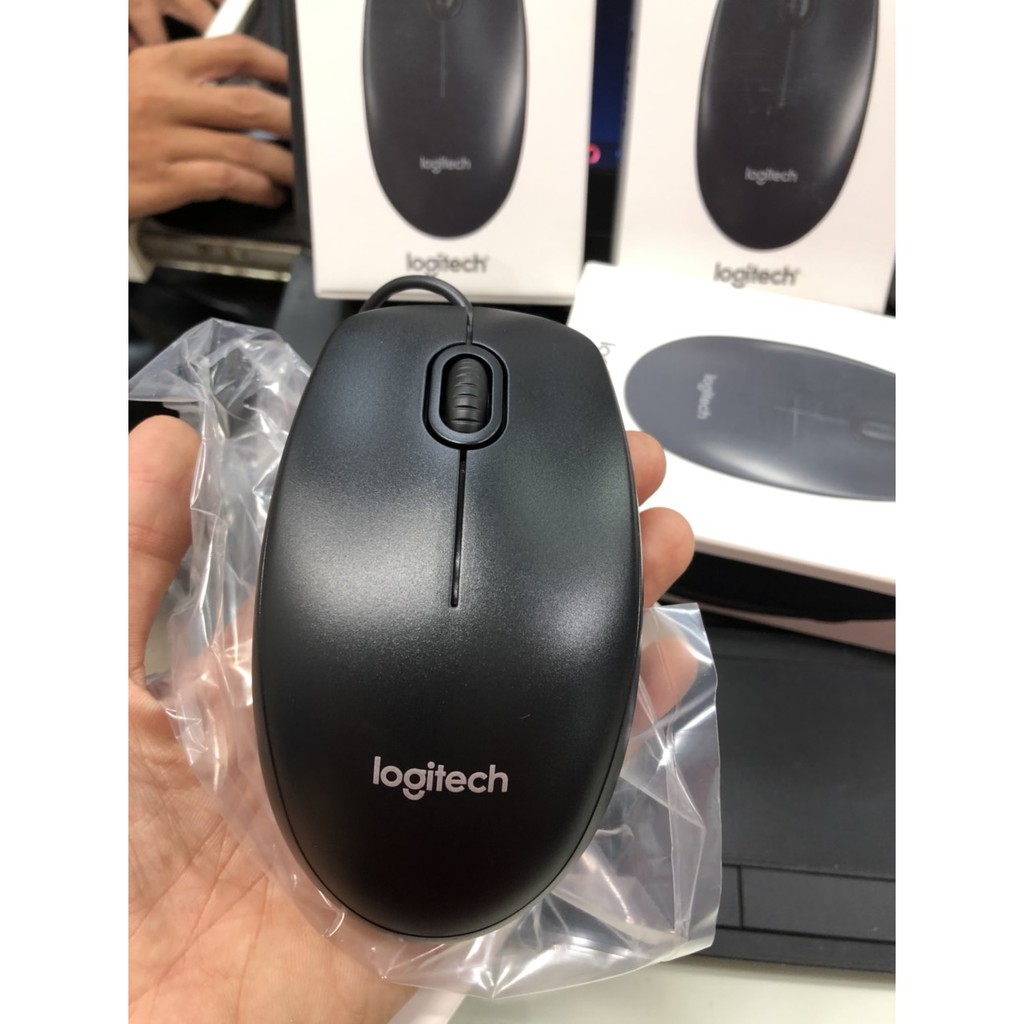 Chuột Logitech B100 chuyên văn phòng bền bỉ