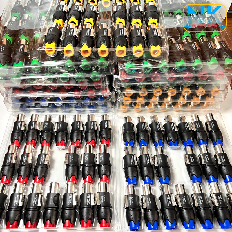 Jack Loa Speakon Bọc Kim Loại