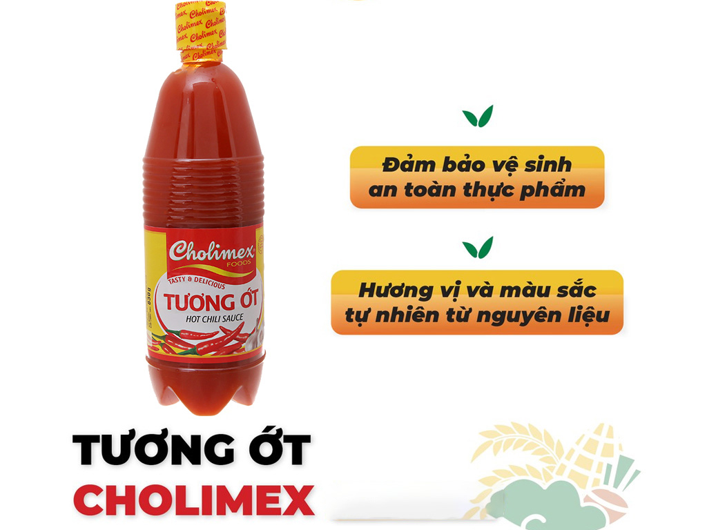 Tương Ớt/ Tương CÀ Cholimex Chai 830g