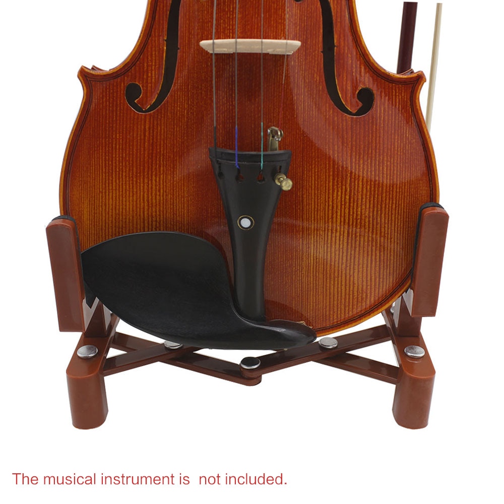 Phổ violon khung violon essories Trọng lượng nhẹ tiện dụng có thể gập lại chân đỡ nhựa cho kích thước đầy đủ 4/4 3/4 1/2 1/4