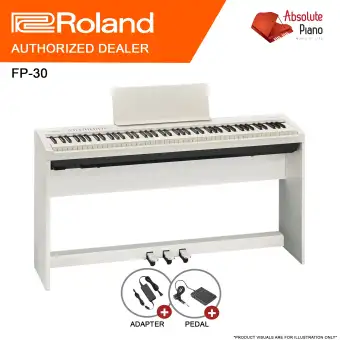 Preorder Dec Jan 21 Onwards Roland Fp 30 Portable Digital Piano Keyboard White Keys Pha