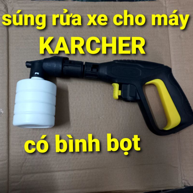 súng rửa xe karrcher, súng rửa xe cho máy karrcher