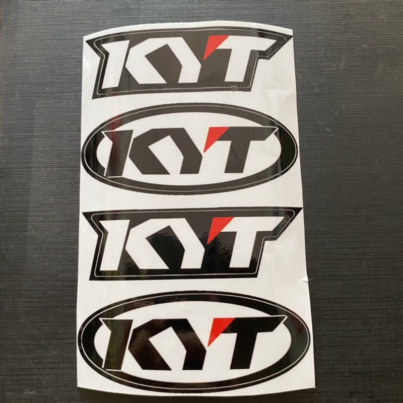 Tem decal KYT cao cấp dán nón bảo hiểm,dán xe  -2 dạng