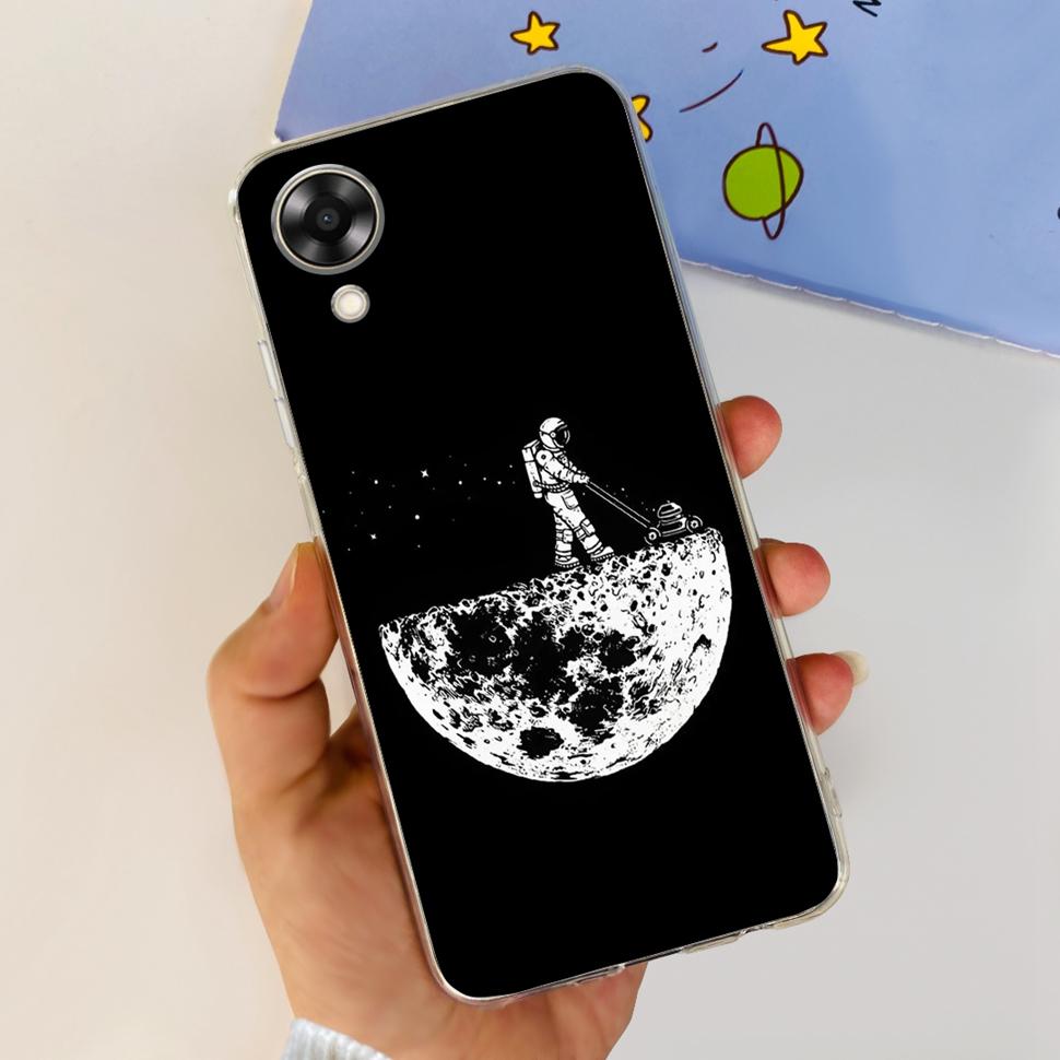 For oppo a17k 2022 case cph2471 cute cartoon cover soft silicone tpu phone case for oppo a17 a17k back cover 6.56" fundas coque