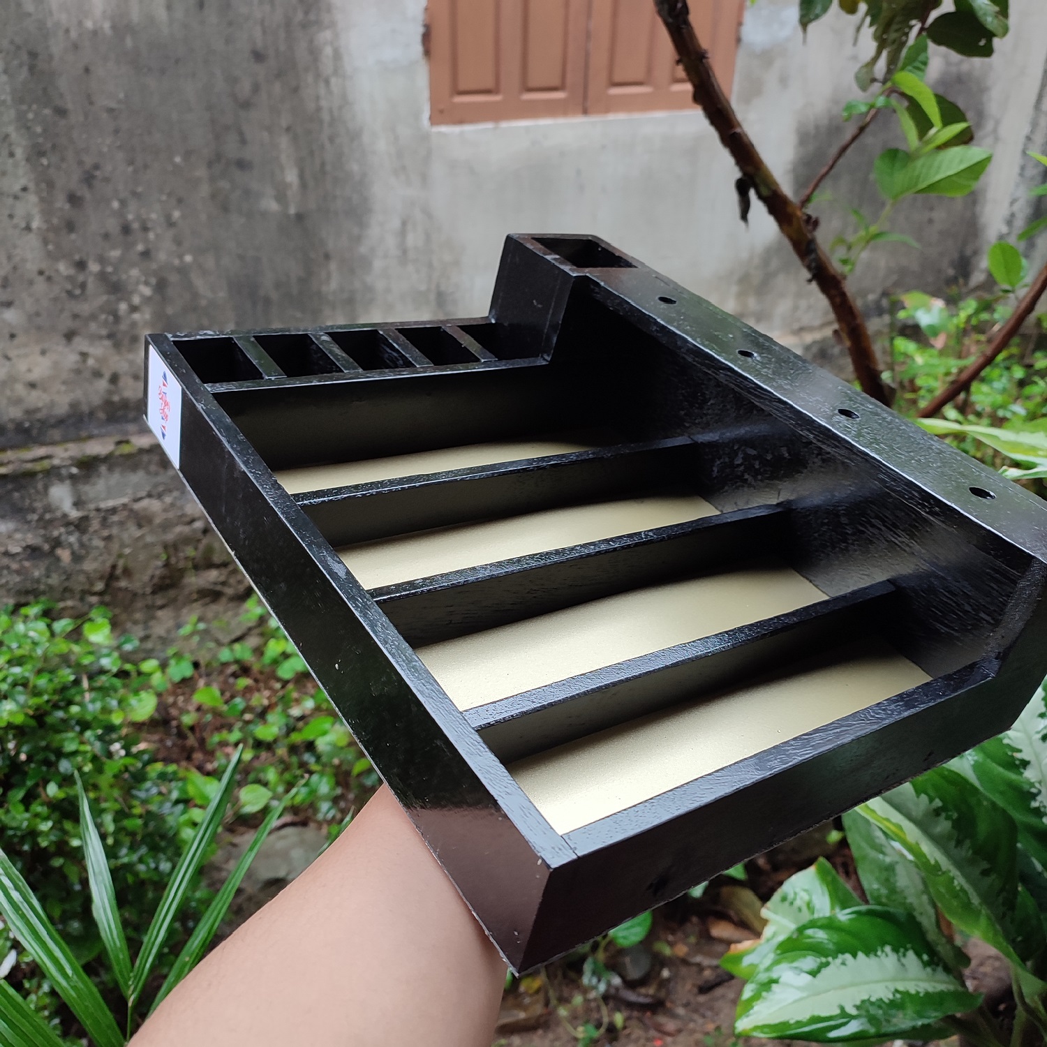 Khay đựng tông đơ cao cấp (Gỗ tự nhiên) Mẫu _13