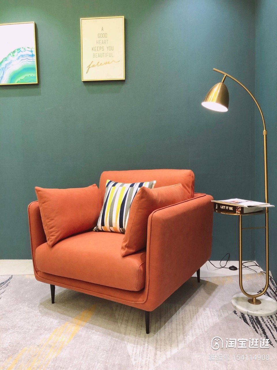 (ẢNH THẬT) Ghế sofa đơn Bắc Âu thiết kế hiện đại bọc da PU cao cấp không thấm nước NIKITA SHOP