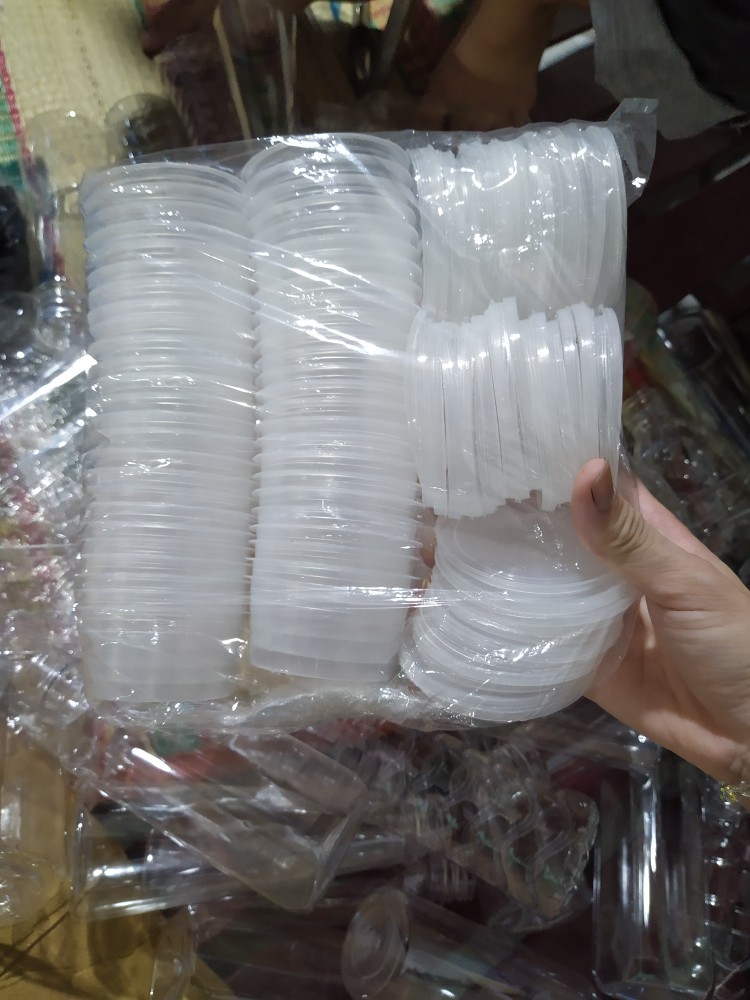 Hộp Đựng Bánh Flan 50 Bộ