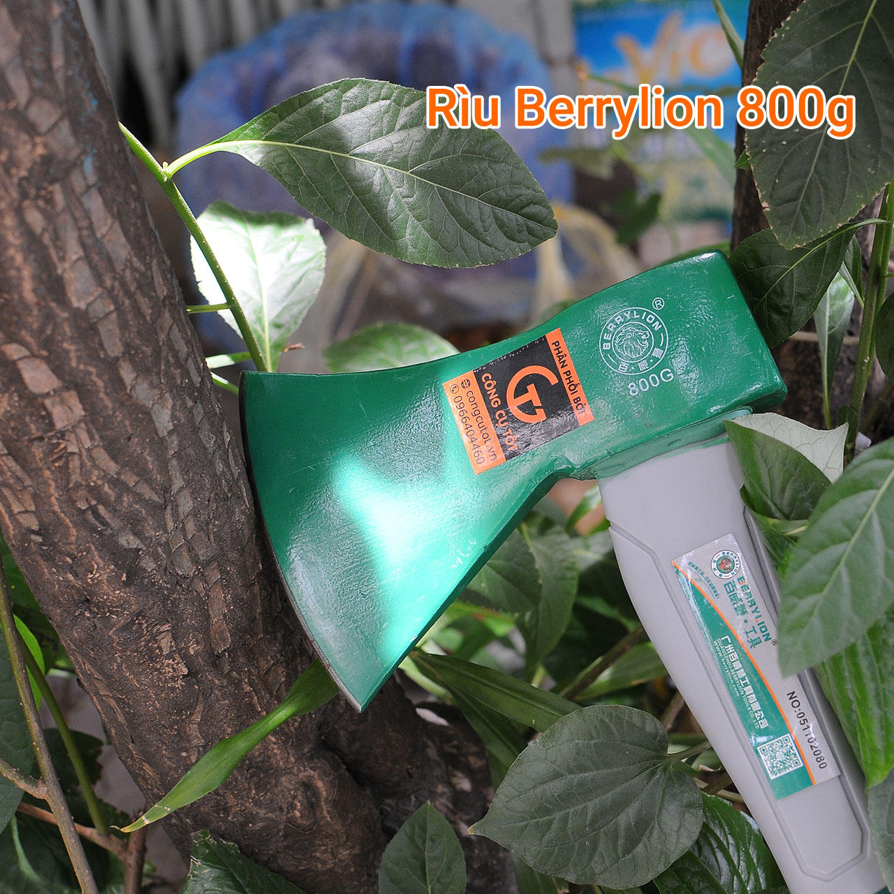Búa chặt cây, bổ củi Berrylion 800g