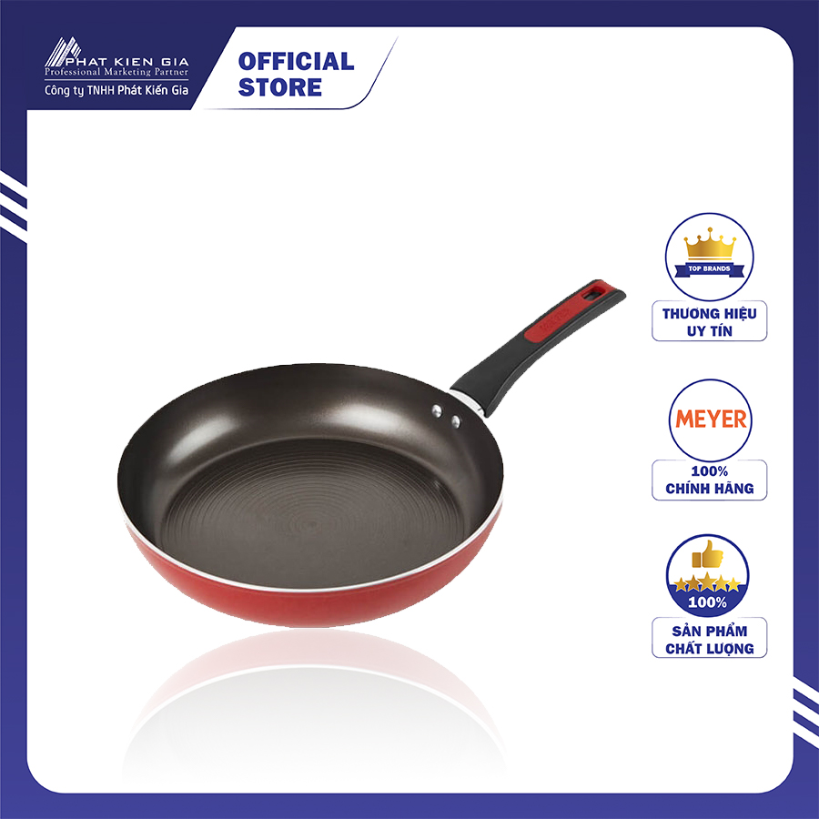 Chảo Chống Dính Forge Red Meyer 20cm - Thương Hiệu Mỹ, SX Thái Lan | Meyer Forge Red Frypan 20cm