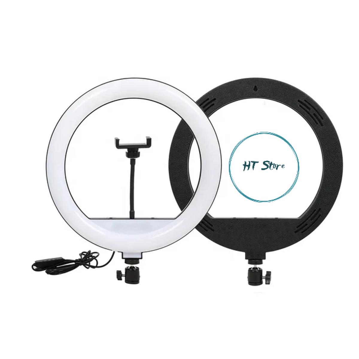 Đèn Livestream size 30cm + chân đèn 2m, chụp ảnh, make up, phun xăm, nối mi,làm tiktok... bảo hành đổi mới