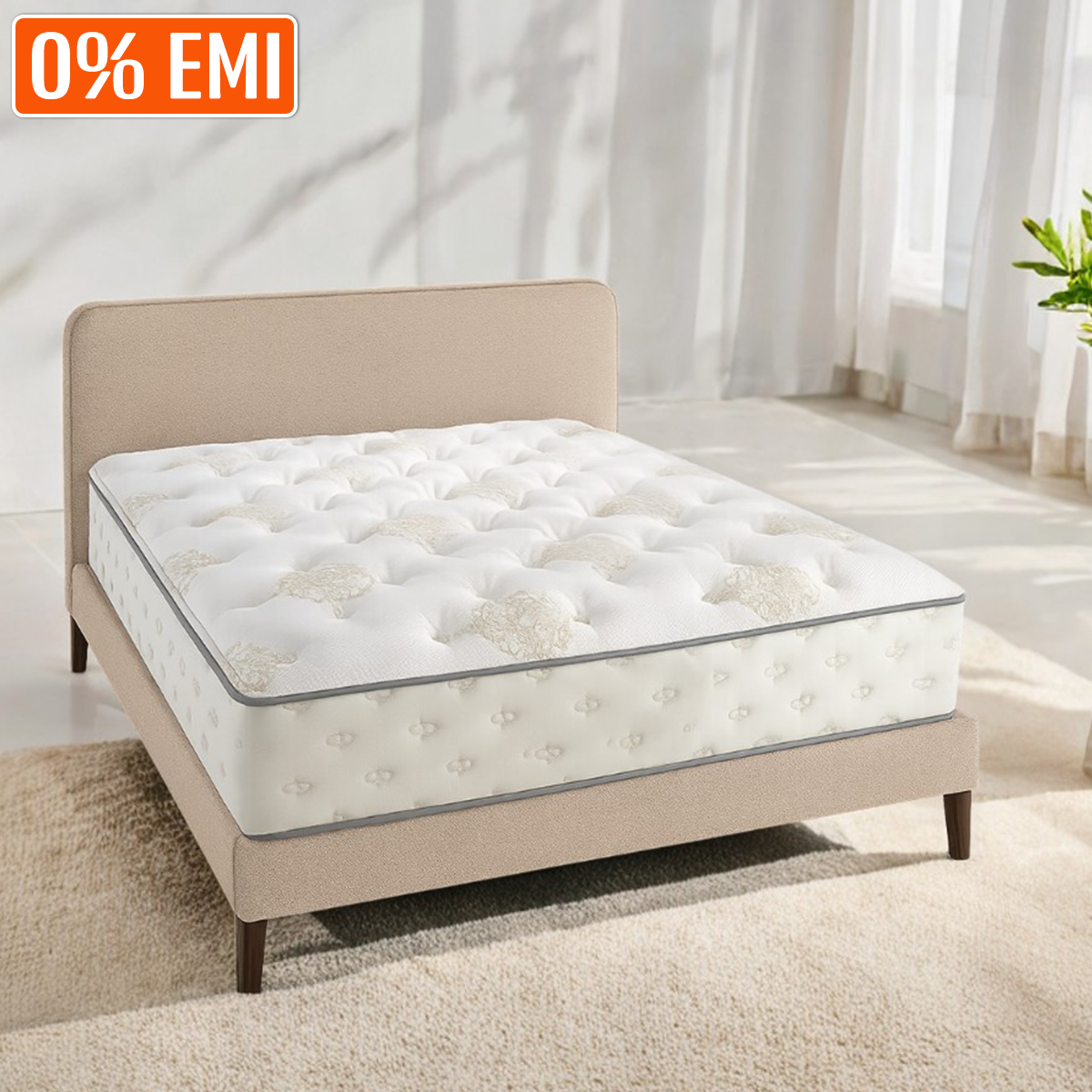 Luxury Quality Noman Bonnell Spring Mattress For Comfortable and Stylish Bed.