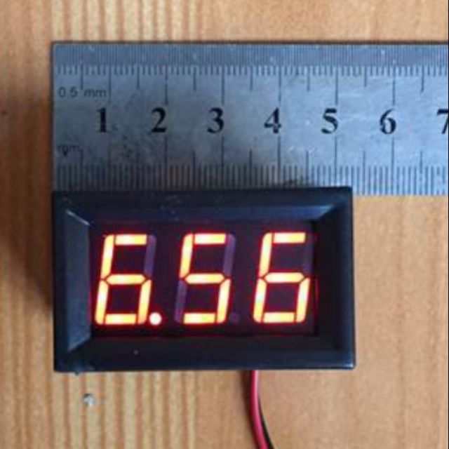 Đồng hồ 0.56 inch báo volt, đo điện áp 5v - 120v dc