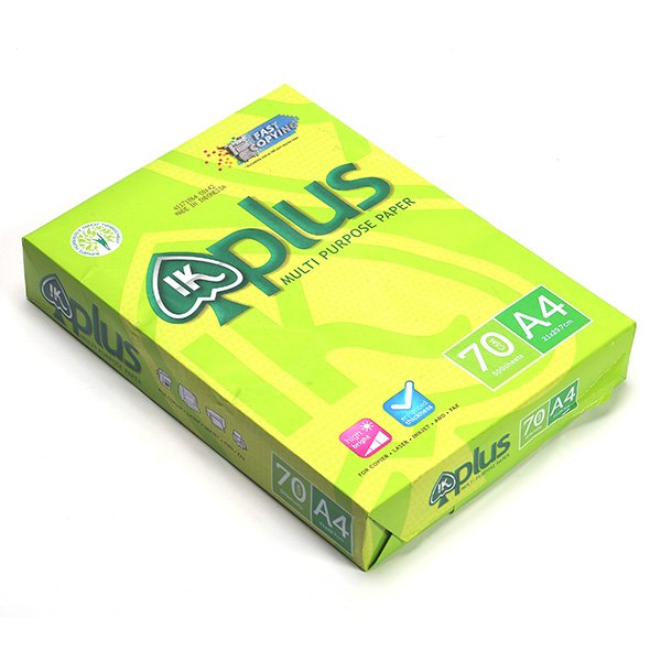 Ik Plus Printing Paper A4 Size 70Gsm Ream 500 Sheets