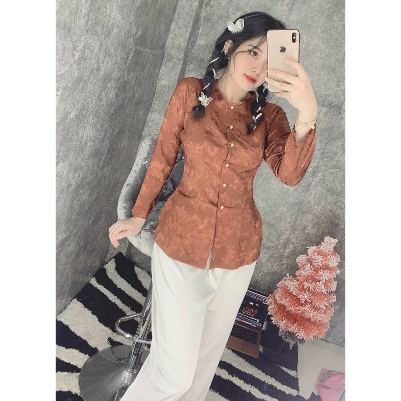 Đồ Lam Đi Chùa # Bà Ba Lụa Siêu Mát