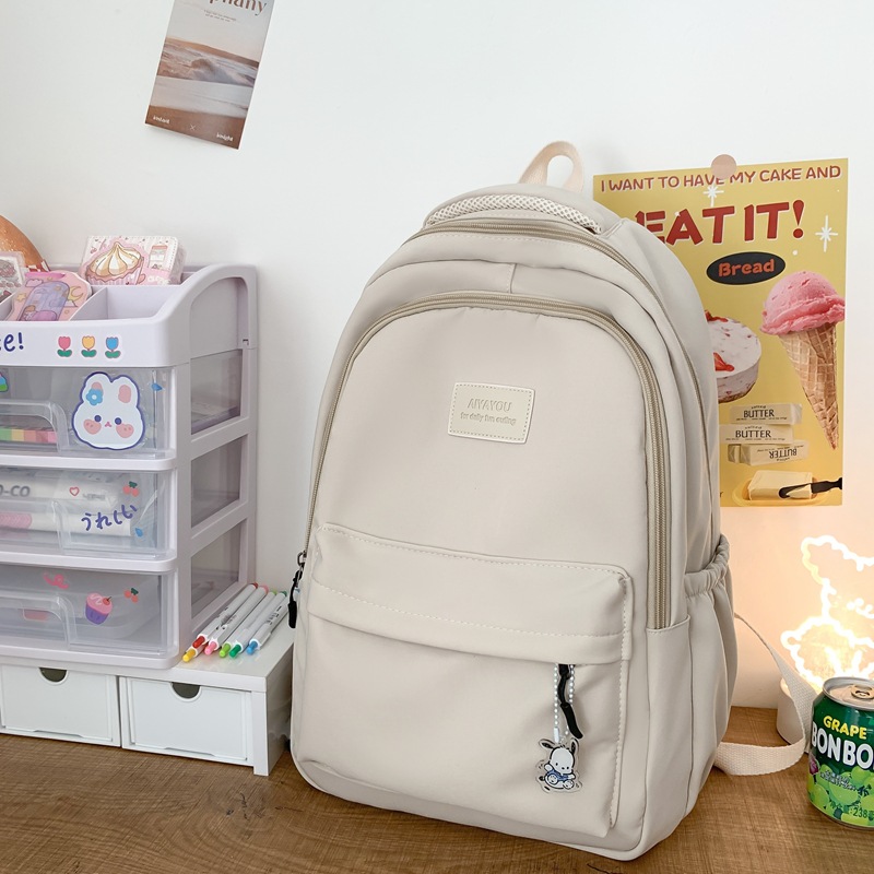 C&K New large capacity student school bag school style backpack women's computer backpack