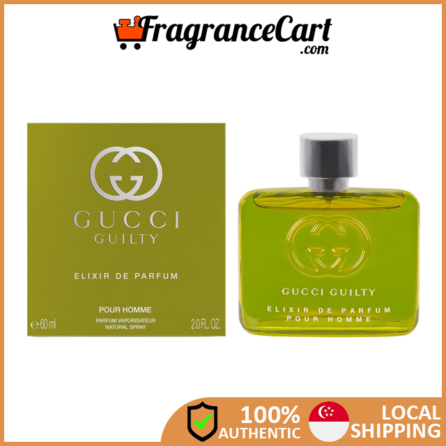 Gucci Guilty Elixir de Parfum Pour Homme EDP for Men (60ml) [Brand
