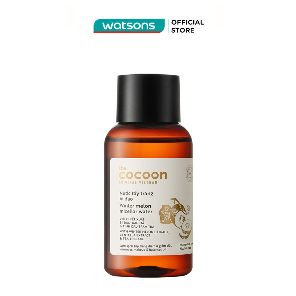 Cocoon Winter Melon Micellar Water Cleanse & Balance Oil 140ml