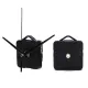 Mute Quartz DIY Wall Clock Movement Machine Silver Hands Repair Kit　BOYUAN. 