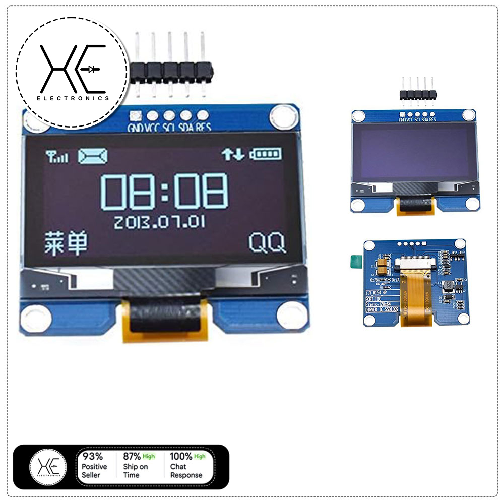 Arduino OLED lcd Module 0.96 Inch 128x64 I2C SSD 1306 LCD Screen