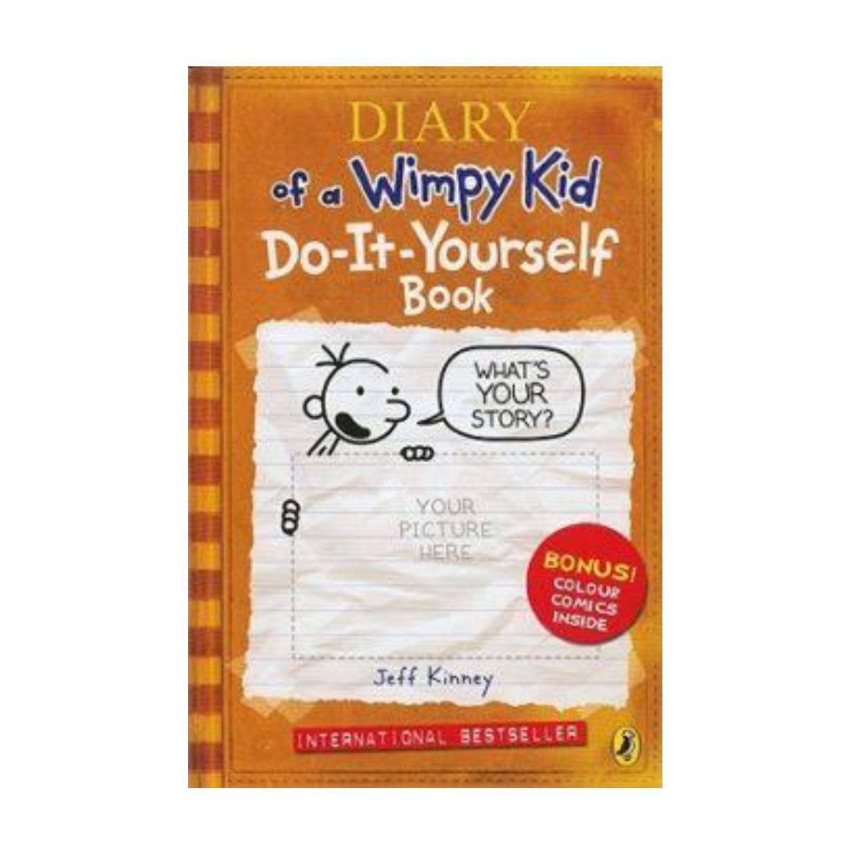 DO IT YOURSELF BOOK by Jeff Kinney THE _WIMPY KID