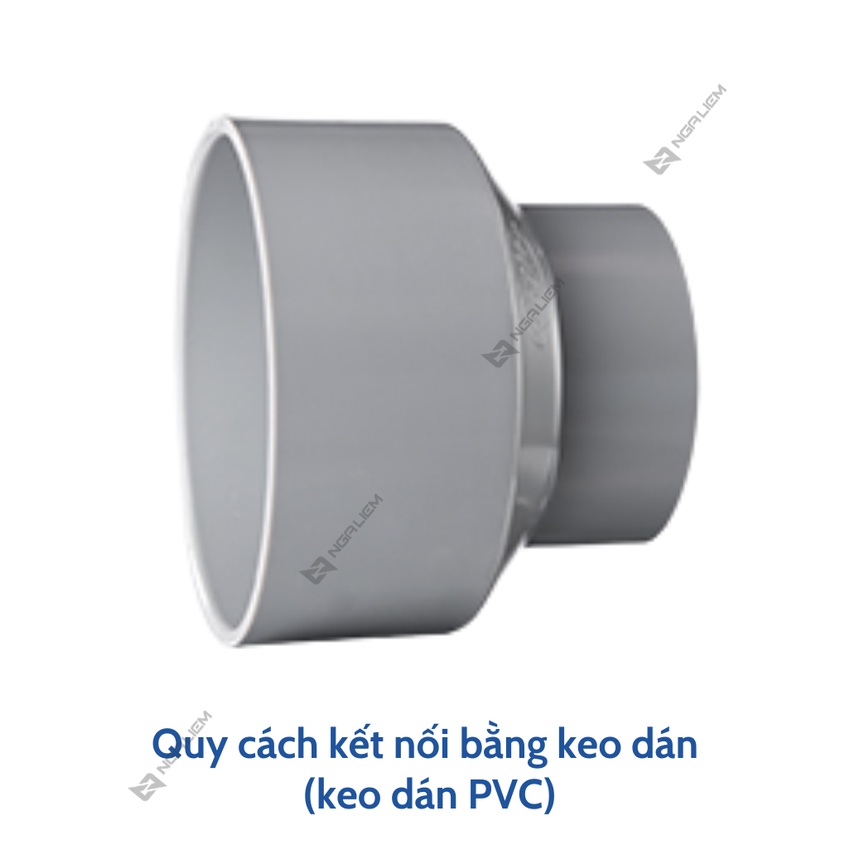 Nối giảm nhựa pvc bình minh (các cỡ 90x34, 90x42; 90x49; 90x60; 114x42 …) [giá tốt ƞhất thị trường]