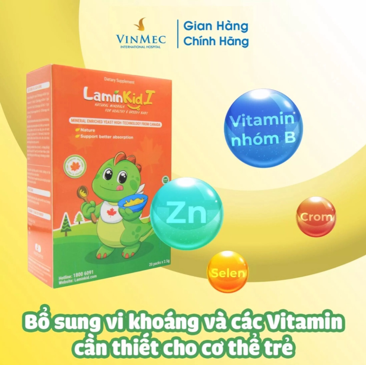 LAMINKID I [LAMINKIDI LAMIN KID] - GIÚP TRẺ ĂN NGON